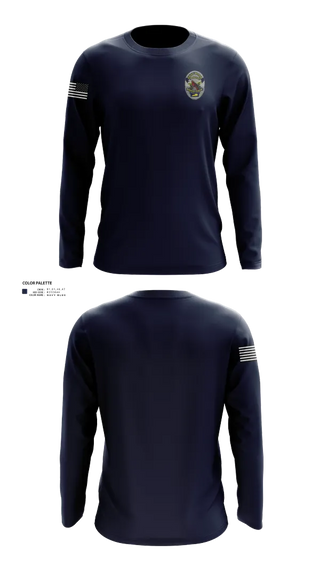 Long Sleeve Performance Shirt, Radcliff Police Department, , Teamtime, Team time, sublimation, custom sports apparel, team uniforms, spirit wear, spiritwear, sports uniforms, custom shirts, team store, custom team store, fundraiser sports, apparel fundraiser