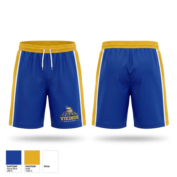 Athletic Shorts With Pockets, Hayfield Vikings, Track & Field, Teamtime, Team time, sublimation, custom sports apparel, team uniforms, spirit wear, spiritwear, sports uniforms, custom shirts, team store, custom team store, fundraiser sports, apparel fundraiser