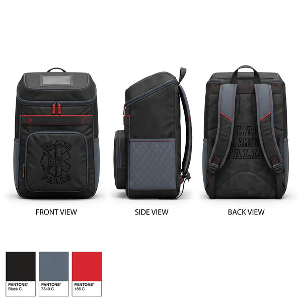 Gear Bag, Island Falls Fire & Ambulance, Fire Department, Teamtime, Team time, sublimation, custom sports apparel, team uniforms, spirit wear, spiritwear, sports uniforms, custom shirts, team store, custom team store, fundraiser sports, apparel fundraiser