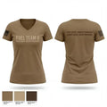 Fuel Team 6 54285292 Women's Short Sleeve V-neck Shirt - 1