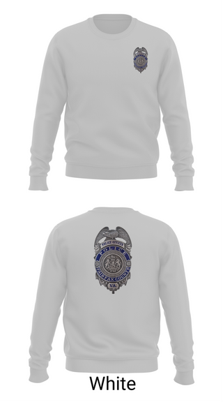 Crew Neck Sweatshirt, Reston Midnights B Squad, Police, Teamtime, Team time, sublimation, custom sports apparel, team uniforms, spirit wear, spiritwear, sports uniforms, custom shirts, team store, custom team store, fundraiser sports, apparel fundraiser