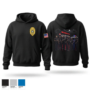 Hoodie, Hialeah police, Police, Teamtime, Team time, sublimation, custom sports apparel, team uniforms, spirit wear, spiritwear, sports uniforms, custom shirts, team store, custom team store, fundraiser sports, apparel fundraiser