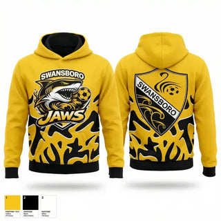 Hoodie, Jaws, Men's Soccer, Teamtime, Team time, sublimation, custom sports apparel, team uniforms, spirit wear, spiritwear, sports uniforms, custom shirts, team store, custom team store, fundraiser sports, apparel fundraiser