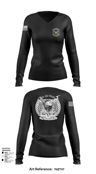 Womens Long Sleeve Vneck Shirt, 14th ASOS, , Teamtime, Team time, sublimation, custom sports apparel, team uniforms, spirit wear, spiritwear, sports uniforms, custom shirts, team store, custom team store, fundraiser sports, apparel fundraiser