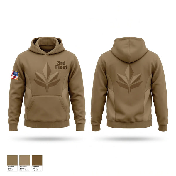 Hoodie, 3rd Fleet, Navy, Teamtime, Team time, sublimation, custom sports apparel, team uniforms, spirit wear, spiritwear, sports uniforms, custom shirts, team store, custom team store, fundraiser sports, apparel fundraiser
