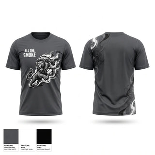Short Sleeve Performance Shirt, ALL THE SMOKE, Baseball, Teamtime, Team time, sublimation, custom sports apparel, team uniforms, spirit wear, spiritwear, sports uniforms, custom shirts, team store, custom team store, fundraiser sports, apparel fundraiser