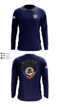 Manhattan Police Department 25505954 Long Sleeve Performance Shirt 100