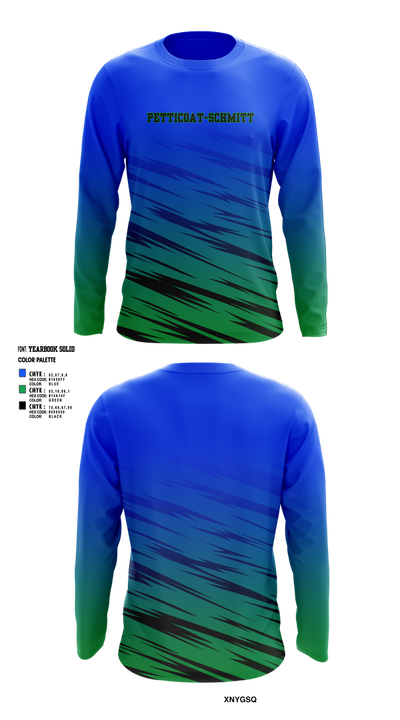 Petticoat-Schmitt 45996915 Long Sleeve Performance Shirt 1