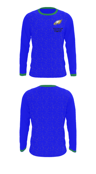 Long Sleeve Performance Shirt, West Babylon High School Gymnastics, Spirit Store, Teamtime, Team time, sublimation, custom sports apparel, team uniforms, spirit wear, spiritwear, sports uniforms, custom shirts, team store, custom team store, fundraiser sports, apparel fundraiser