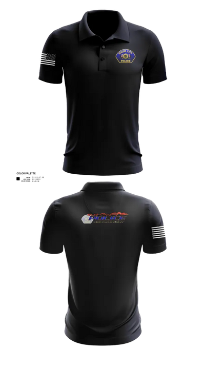 Webb City Police Department 58587049 Short Sleeve Performance Polo - 20