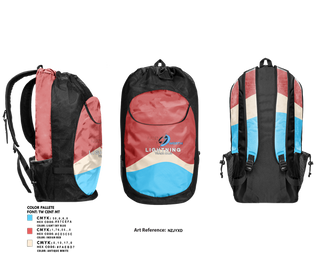 Gear Bag, Lightning, Track & Field, Teamtime, Team time, sublimation, custom sports apparel, team uniforms, spirit wear, spiritwear, sports uniforms, custom shirts, team store, custom team store, fundraiser sports, apparel fundraiser