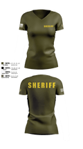JEFFERSON COUNTY SHERIFFS OFFICE  Women's Short Sleeve V-neck Shirt - 101