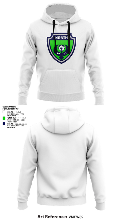 North Fc 33401264 Hoodie - 1