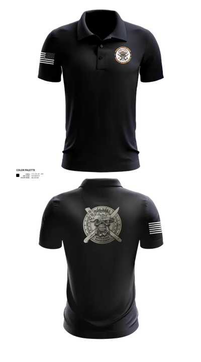 Marine wing support squadron 273 21344026 Short Sleeve Performance Polo - 20