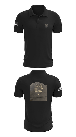 Short Sleeve Performance Polo, Navarre Police, Police, Teamtime, Team time, sublimation, custom sports apparel, team uniforms, spirit wear, spiritwear, sports uniforms, custom shirts, team store, custom team store, fundraiser sports, apparel fundraiser