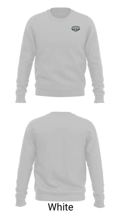 Hartland High School Hockey 43952997 Crew Neck Sweatshirt - 2