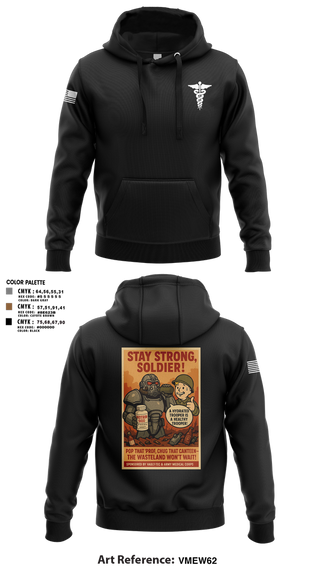 Hoodie, 319th IEW, , Teamtime, Team time, sublimation, custom sports apparel, team uniforms, spirit wear, spiritwear, sports uniforms, custom shirts, team store, custom team store, fundraiser sports, apparel fundraiser
