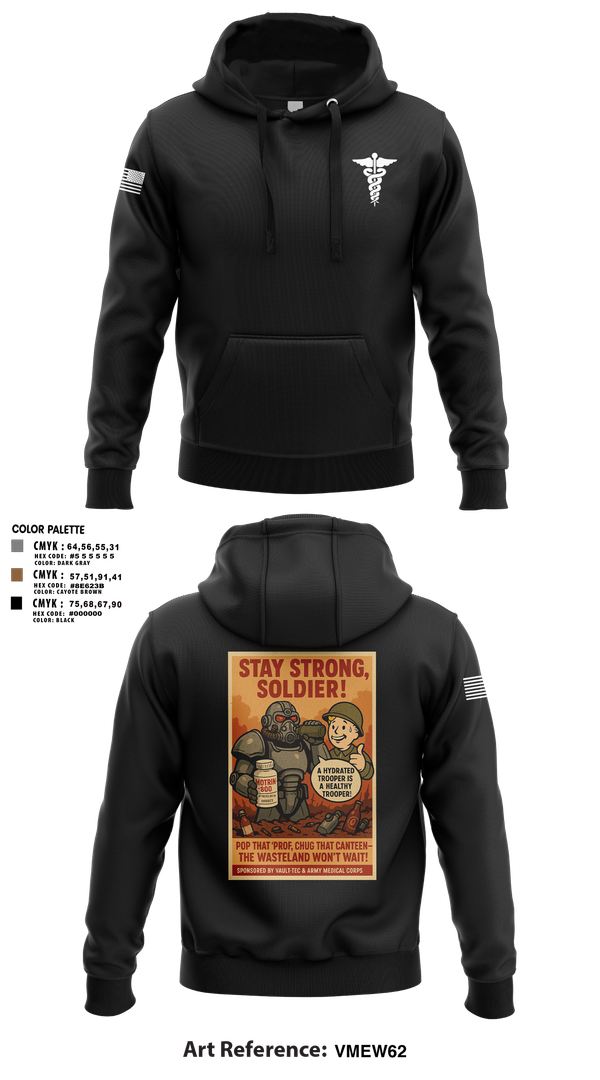 Hoodie, 319th IEW, , Teamtime, Team time, sublimation, custom sports apparel, team uniforms, spirit wear, spiritwear, sports uniforms, custom shirts, team store, custom team store, fundraiser sports, apparel fundraiser
