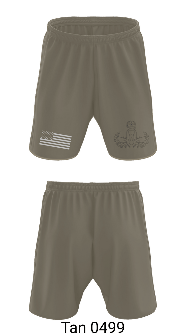 Athletic Shorts With Pockets, 1PLT 754th OD CO (EOD), Army, Teamtime, Team time, sublimation, custom sports apparel, team uniforms, spirit wear, spiritwear, sports uniforms, custom shirts, team store, custom team store, fundraiser sports, apparel fundraiser