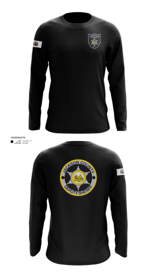 Long Sleeve Performance Shirt, Jackson County SD, Police, Teamtime, Team time, sublimation, custom sports apparel, team uniforms, spirit wear, spiritwear, sports uniforms, custom shirts, team store, custom team store, fundraiser sports, apparel fundraiser