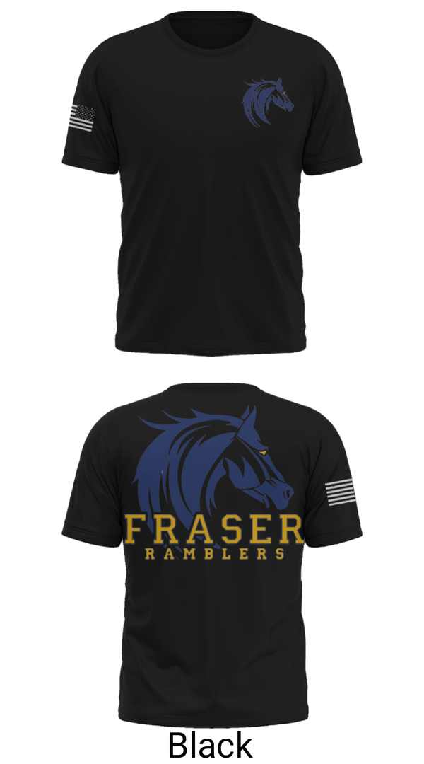 Short Sleeve Performance Shirt, Frazer High School, Spirit Store, Teamtime, Team time, sublimation, custom sports apparel, team uniforms, spirit wear, spiritwear, sports uniforms, custom shirts, team store, custom team store, fundraiser sports, apparel fundraiser