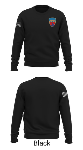Crew Neck Sweatshirt, HHC, 155th CSSB, Army, Teamtime, Team time, sublimation, custom sports apparel, team uniforms, spirit wear, spiritwear, sports uniforms, custom shirts, team store, custom team store, fundraiser sports, apparel fundraiser