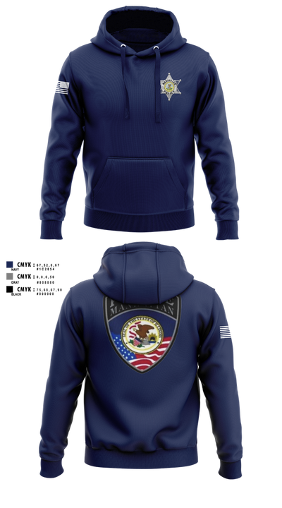Manhattan Police Department 25505954 Hoodie - 100