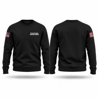 Crew Neck Sweatshirt, Hunt County Sheriff’s Office, Police, Teamtime, Team time, sublimation, custom sports apparel, team uniforms, spirit wear, spiritwear, sports uniforms, custom shirts, team store, custom team store, fundraiser sports, apparel fundraiser