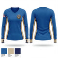 Finest Football Team 45396784 Women's Long Sleeve V-neck Shirt - 1