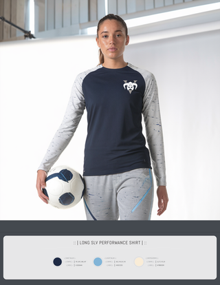 Long Sleeve Performance Shirt, Nashoba Tech Soccer, Women's Soccer, Teamtime, Team time, sublimation, custom sports apparel, team uniforms, spirit wear, spiritwear, sports uniforms, custom shirts, team store, custom team store, fundraiser sports, apparel fundraiser