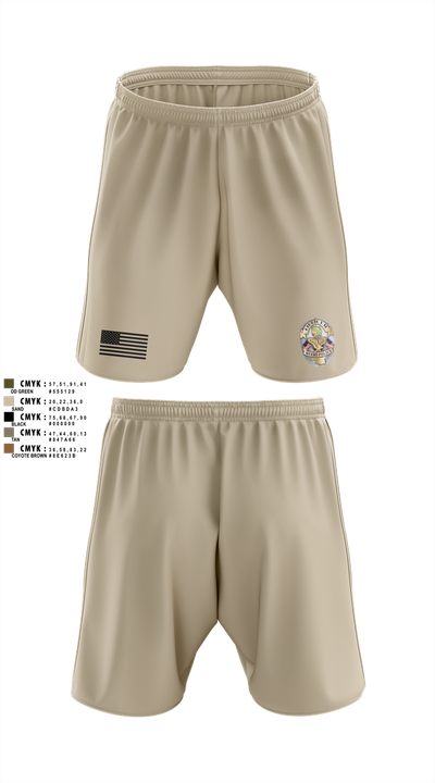 Miami Police Department 44557573 Athletic Shorts With Pockets - 5