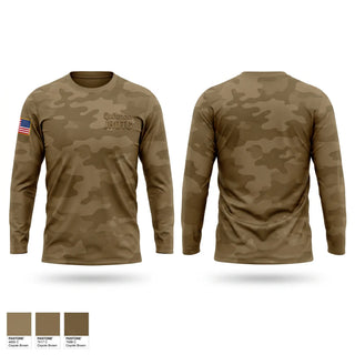 Long Sleeve Performance Shirt, Quitman JROTC, Army, Teamtime, Team time, sublimation, custom sports apparel, team uniforms, spirit wear, spiritwear, sports uniforms, custom shirts, team store, custom team store, fundraiser sports, apparel fundraiser