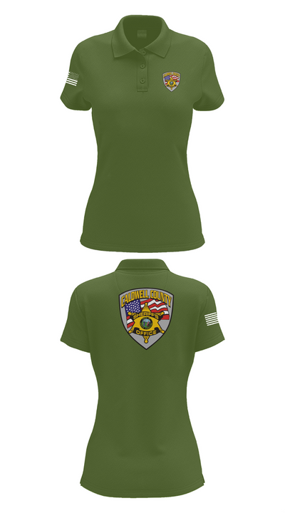 Caldwell County Sheriff's Office 64628956 Women's Short Sleeve Performance Polo  - 52