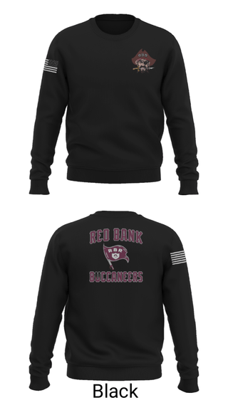Crew Neck Sweatshirt, Red Bank Regional High School Basketball, Women's Basketball, Teamtime, Team time, sublimation, custom sports apparel, team uniforms, spirit wear, spiritwear, sports uniforms, custom shirts, team store, custom team store, fundraiser sports, apparel fundraiser