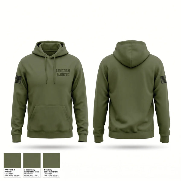 Hoodie, LINCOLN AJROTC, Army, Teamtime, Team time, sublimation, custom sports apparel, team uniforms, spirit wear, spiritwear, sports uniforms, custom shirts, team store, custom team store, fundraiser sports, apparel fundraiser