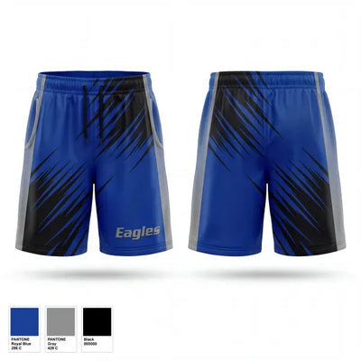 Eagles 30652847 Mens Reversible Basketball Shorts - 1