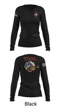 Tool Fire Rescue 36033264 Women's Long Sleeve V-neck Shirt - 23