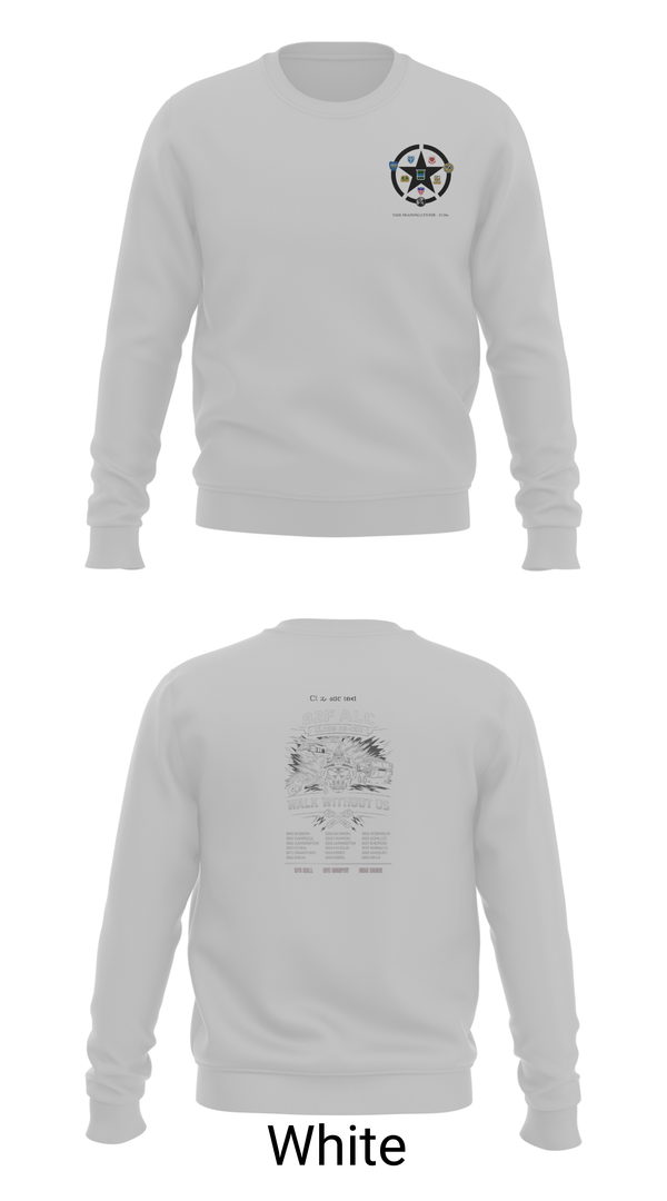 Crew Neck Sweatshirt, 92F ALC 26-003, Army, Teamtime, Team time, sublimation, custom sports apparel, team uniforms, spirit wear, spiritwear, sports uniforms, custom shirts, team store, custom team store, fundraiser sports, apparel fundraiser