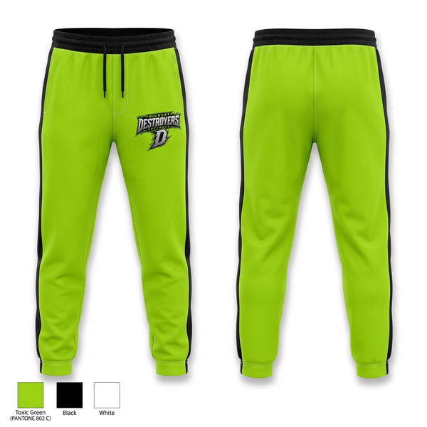 Sweatpants, Midwest Destroyers, Softball, Teamtime, Team time, sublimation, custom sports apparel, team uniforms, spirit wear, spiritwear, sports uniforms, custom shirts, team store, custom team store, fundraiser sports, apparel fundraiser