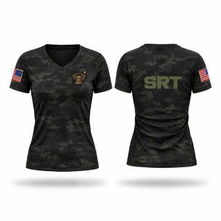 Womens Short Sleeve Vneck Shirt, ACSO SRT, Police, Teamtime, Team time, sublimation, custom sports apparel, team uniforms, spirit wear, spiritwear, sports uniforms, custom shirts, team store, custom team store, fundraiser sports, apparel fundraiser