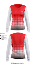 Ships Cheer 87741491 Women's Long Sleeve V-neck Shirt - 1