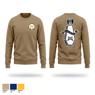 Crew Neck Sweatshirt, 2-7 IN FIST, Army, Teamtime, Team time, sublimation, custom sports apparel, team uniforms, spirit wear, spiritwear, sports uniforms, custom shirts, team store, custom team store, fundraiser sports, apparel fundraiser