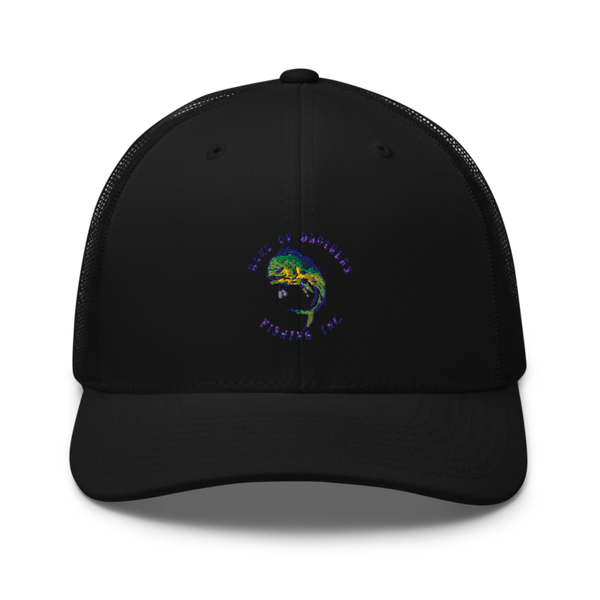 Band of Brothers Fishing 12640804 Retro Trucker Hat | Yupoong 6606