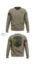486th Civil Affairs Battalion Crew Neck Sweatshirt - 23