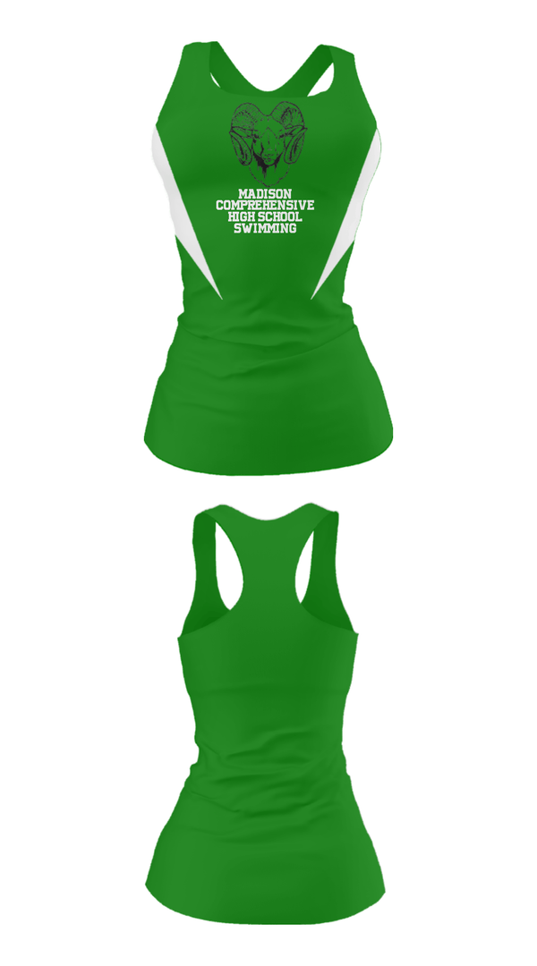 Tank Top, Madison Comprehensive High School Swimming, Swimming, Teamtime, Team time, sublimation, custom sports apparel, team uniforms, spirit wear, spiritwear, sports uniforms, custom shirts, team store, custom team store, fundraiser sports, apparel fundraiser