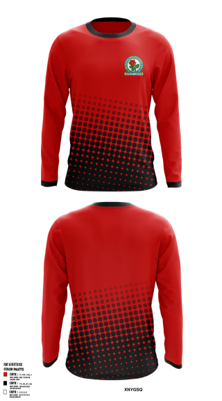 Long Sleeve Performance Shirt, Blackburn Rovers, Men's Soccer, Teamtime, Team time, sublimation, custom sports apparel, team uniforms, spirit wear, spiritwear, sports uniforms, custom shirts, team store, custom team store, fundraiser sports, apparel fundraiser