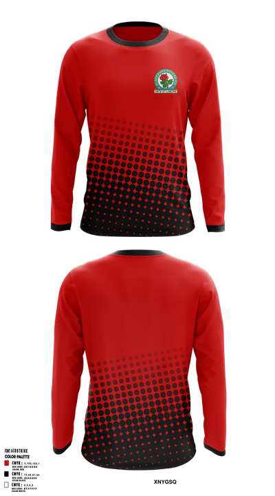 Blackburn Rovers 13216348 Long Sleeve Performance Shirt 1