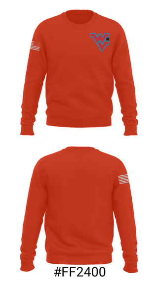 Crew Neck Sweatshirt, West Valley High School Wrestling, Wrestling, Teamtime, Team time, sublimation, custom sports apparel, team uniforms, spirit wear, spiritwear, sports uniforms, custom shirts, team store, custom team store, fundraiser sports, apparel fundraiser