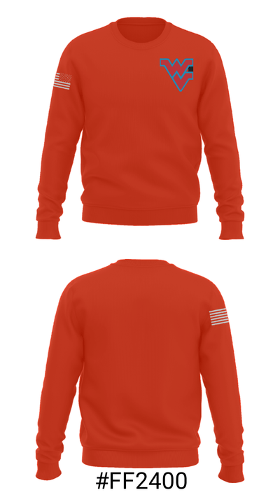 West Valley High School Wrestling 73080720 Crew Neck Sweatshirt - 16