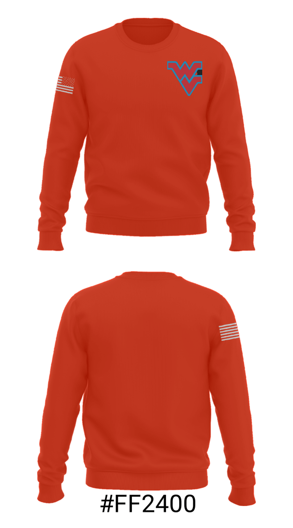Crew Neck Sweatshirt, West Valley High School Wrestling, Wrestling, Teamtime, Team time, sublimation, custom sports apparel, team uniforms, spirit wear, spiritwear, sports uniforms, custom shirts, team store, custom team store, fundraiser sports, apparel fundraiser